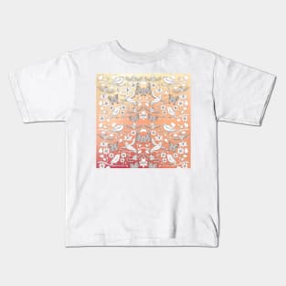 Everybirdy Pattern Kids T-Shirt